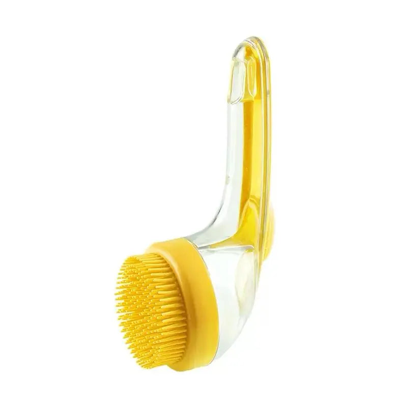 2026 New Universal 2-In-1 Pet Bathing Deshedding Brush - Ergonomic Handle, Plastic Body, Built-In Shampoo Dispensing, 8In×3In×4In Massage Aid, Reduces Shedding, Boosts Blood Circulation for Dogs (Home Supplies)