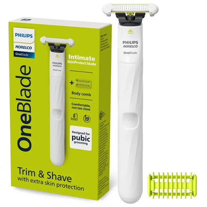 Philips Oneblade Intimate Pubic Groomer & Epilator Series 8000 Bundle