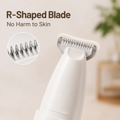 Cordless Dog & Cat Paw Hair Trimmer Clipper - Pet Groomer Tools, 18Mm Wide Solid Blade, Low Noise, USB-C Rechargeable, Precision Trim Claw Care Tool